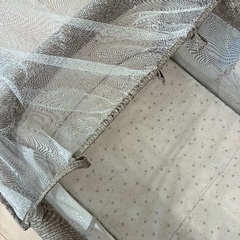 折りたたみベビーベット　蚊帳付きの画像