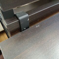 ★リユースのサカイつくば店★TK7644  キッチンカウンター ブラウン H85×D57×W120 クリーニング済みの画像