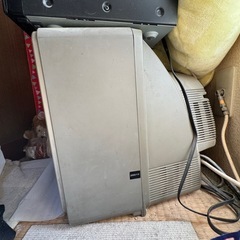 12月末まで SHARP テレビ ブラウン管の画像