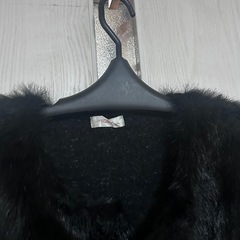 【美品】百貨店で購入/ファーコート の画像