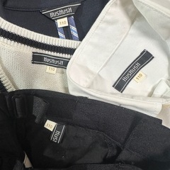 HusHusH スーツ セレモニー 男の子 卒入園式 保育園 幼稚園 半ズボン 4点セットの画像