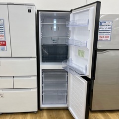 SHARP シャープ ノンフロン冷凍冷蔵庫 SJ-PD31H 2022年製 2ドア 右開き 定格内容積310L キッチン家電 冷蔵庫 のご紹介です！の画像