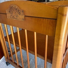 ベビーベッド差し上げますの画像