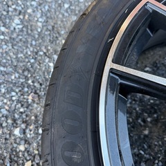 18インチタイヤホイールセット　美品の画像