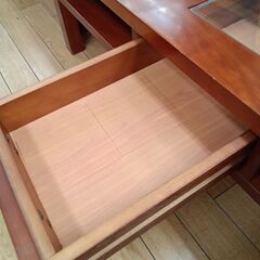 ★リユースのサカイつくば店★TK7649  ローテーブル ブラウン H35×D60×W120 クリーニング済みの画像