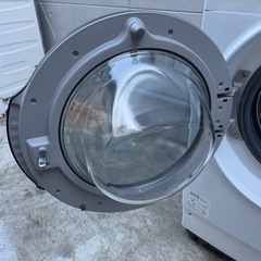 🉐AB08⭐️2023年製★未使用品★展示品⭐️アイリスオーヤマ　ドラム式洗濯機　8KG 熱乾燥 5KG　最新家電の画像