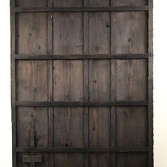 雨戸　ディスプレイ　和風　古民家　帯　ランプシャードの画像