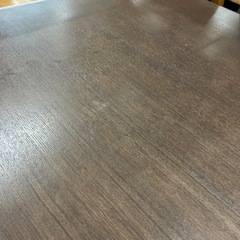 ダイニング5点セット ニトリ ロレイン ダークブラウン 程度B【取りに来れる方限定】の画像