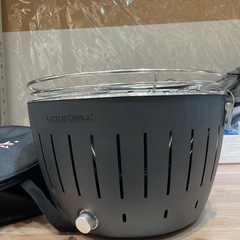 【キャンプ用品】【無煙炭火バーベキューグリル】【ロータスグリル】クリーニング済み【管理番号】1211 橋の画像