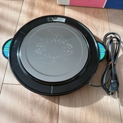 電気保温トレー&両手鍋23㎝の画像