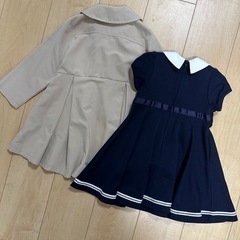 ワンピース セレモニー スーツ 卒入園式 保育園 幼稚園 女の子 ３点セットの画像