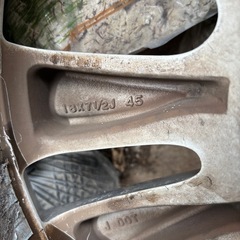 トヨタ純正アルミホイール18インチの画像