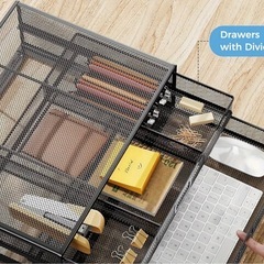 メタルモニタースタンド　　引き出し　の画像