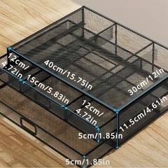 メタルモニタースタンド　　引き出し　の画像