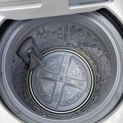 お買得)シャープ2021年製　SHARP 縦型洗濯乾燥機 洗濯11.0kg 乾燥6.0kg ヒーター乾燥 ES-PW11F-N 2021年製の画像