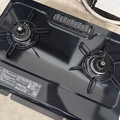 2024年　パロマ   都市ガスコンロ    黒　極美品の画像