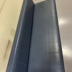 ソファーブルー　150cmの画像