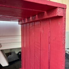 ピンクとブルーのシェルフ２つセットの画像