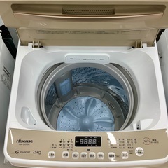 【トレファク松原店】Hisense(ハイセンス)全自動洗濯機のご紹介です！の画像