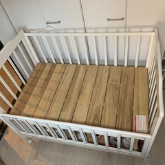  KATOJI ミニタチベッド パンジー（ホワイト） 説明書・六角レンチありの画像