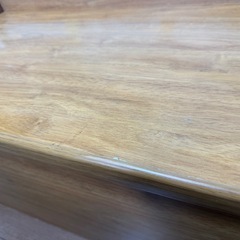 中古収納付きベンチ椅子の画像