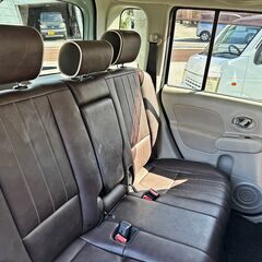 ⭐２７年式★日産キューブ⭐ブラウンレザーシート★２年車検・２年保証付き！下取り可能！の画像