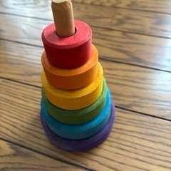 温もりを感じる木のおもちゃ3点セットの画像