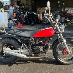 太足系バイク　スズキ　バンバン200 NH41A キャブ車　中型バイク　カスタムの画像