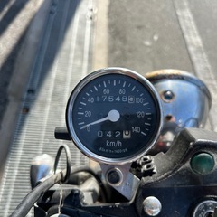 太足系バイク　スズキ　バンバン200 NH41A キャブ車　中型バイク　カスタムの画像