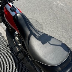 太足系バイク　スズキ　バンバン200 NH41A キャブ車　中型バイク　カスタムの画像