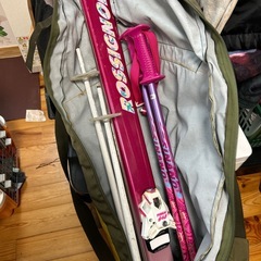 決まりました😊スキー&ストックセット中古の画像