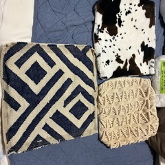 クッション5個とクッションカバー3個の画像