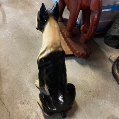 ボクサー 置物 高さ約80cmの画像