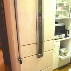 【動作確認済み】SHARP大型冷蔵庫　SJ-HD50P-Wの画像