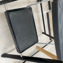 ◇ドリーム尼崎1号館◇【ジモティー割引対象商品】折りたたみステップ台 2段 BLKの画像