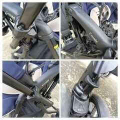 combi/コンビ  ベビーカー ホワイトレーベル メチャカルハンディオート4キャス　エッグショックHGの画像