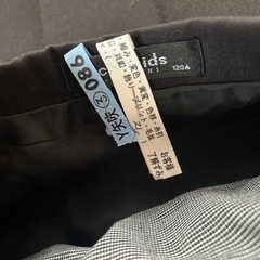 子供スーツの画像