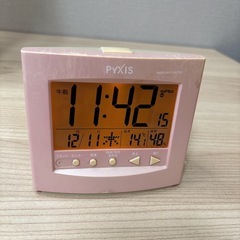 🕰セイコーPYXIS電波置時計&キッチン用品set!!の画像