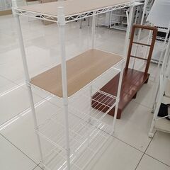 ★リユースのサカイ日立店★HJ8590  スチールラック ホワイト H115×D29.5×W64 クリーニング済み の画像