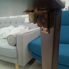 ★リユースのサカイ日立店★HJ8591  折りたたみテーブル ダークブラウン H32.4×D75×W120 クリーニング済み の画像