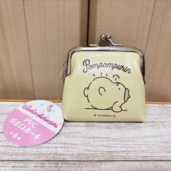 新品未使用🎄🎁サンリオ ポムポムプリン さいふ 小銭入れ クレーンゲーム獲得品❁¨̮の画像
