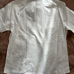 Paul Smith ポールスミス半袖カジュアルシャツ猿柄アニマル柄日本製ホワイト白ワイシャツの画像