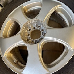 まだまだバリ溝スタッドレス マルチホイールセット 17インチ 7J +38 215/60R16 Toyoタイヤ（トーヨータイヤ）の画像