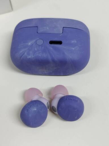 【未使用に近い】SONY LinkBuds S/WF-LS900N/YY2950/ワイヤレスイヤホン/バイオレット