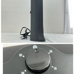 JT623 YAMAZEN セラミックファンヒーター HF-J126 2023年製 グレージュ GG 暖房器具 取説/箱付き 動作確認済み 現状品 現地引き取りのみの画像