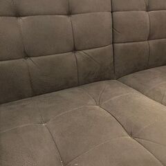 ソファー2人掛け2.5人掛けレザー風フェイクレザーヴィンテージ 男前 西海岸の画像