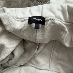SALE❤️‍🔥美品　theory セオリー　スエット　ユニセックス　パンツ　白　Lサイズの画像
