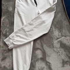 SALE❤️‍🔥美品　theory セオリー　スエット　ユニセックス　パンツ　白　Lサイズの画像