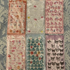 新品未開封 オーロラシール ウォーターインシール ラブブ スティッチ　ボンボンドロップの画像