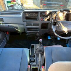 スバル サンバーバン 660VB 4WDパワステ　パワーウィンドウ　両側スライドドア　ラジオ マニュアルの画像